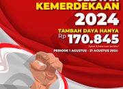 Sambut Hari Kemerdekaan ke- 79 Tahun 2024,PT PLN Batam Beri Diskon Biaya Pasang  dan Tamba Daya Rp. 170.845