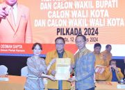 4 Pasangan Kandidat Cakada di Kepri Terima Formulir B KWK dari Partai Hanura di Jakarta
