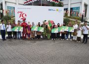 PLN Batam Rayakan Kemerdekaan RI ke-79, Gelar Upacara Bendera dan Serahkan Bantuan BPJS ke Masyarakat