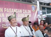 Pilgub Kepri 2024, Muhammad Rudi – Aunur Rafiq Resmi Daftar ke KPU