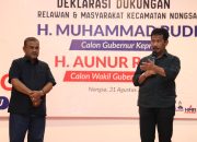Ribuan Warga Nongsa Antusias Hadiri Deklarasi Pasangan Rudi-Rafiq